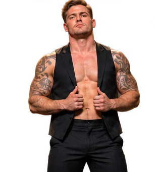 Promotional male entertainer portrait for profile Rook (M14).