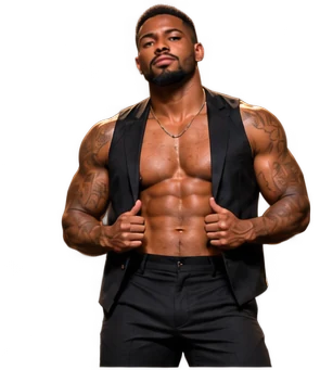 Promotional male entertainer portrait for profile Onyx (M5).