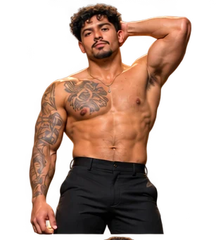 Promotional male entertainer portrait for profile Rio (M6).